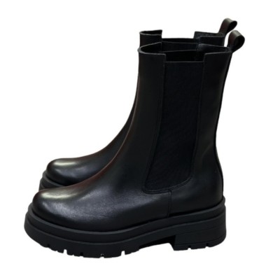 stivale Melissa in pelle nero