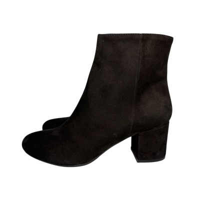 stivaletto Fabia in camoscio nero