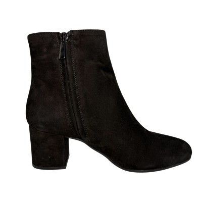 stivaletto Fabia in camoscio nero