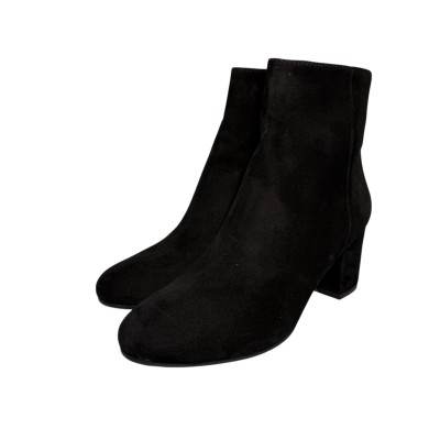 stivaletto Fabia in camoscio nero