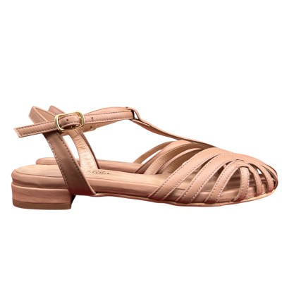 sandalo Atene in pelle nude