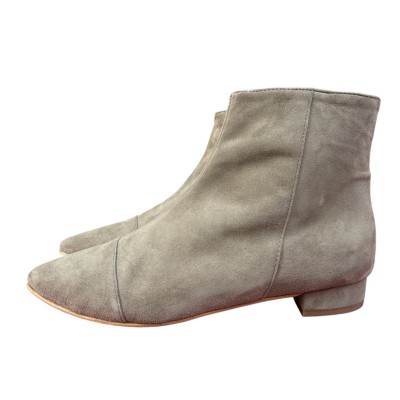 stivaletto Mimy in camoscio tortora