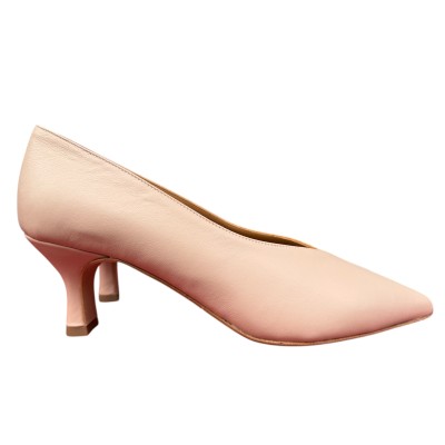 decollete Donna in pelle nude