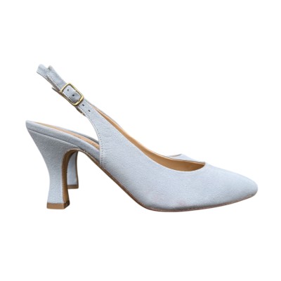 slingback Annalisa inn camoscio polvere