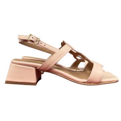 sandalo Desiree  in pelle nude