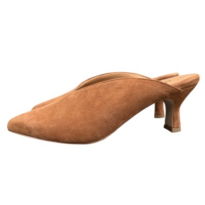 sabot Kelly in camoscio cuoio