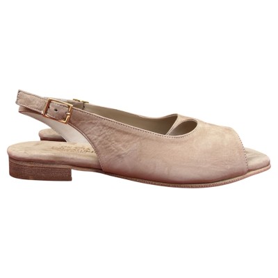 sandalo Daiana in nabuk taupe
