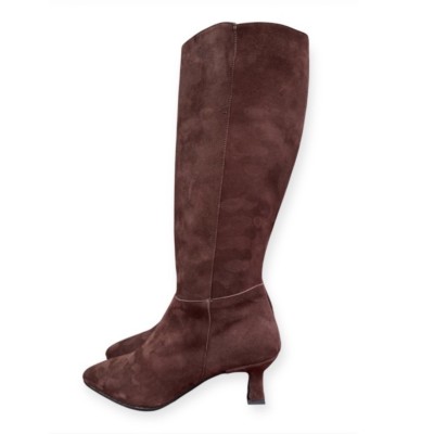 stivale Diana in camoscio cioccolato