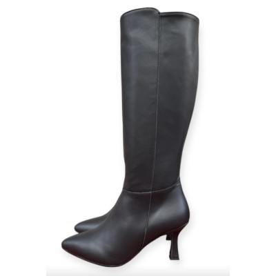 Stivale Tommy in pelle nero