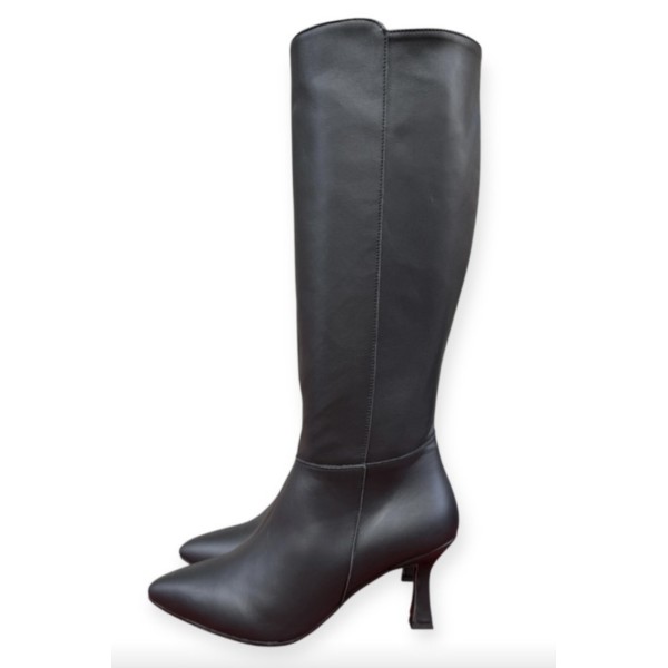 Stivale Tommy in pelle nero