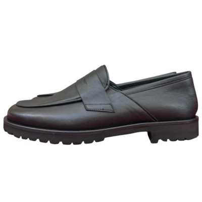 mocassino Holly in pelle nero