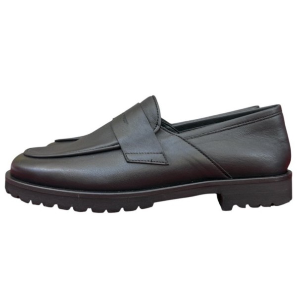 mocassino Holly in pelle nero