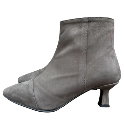 stivaletto Giuly in nabuk Taupe