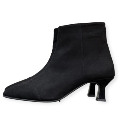 stivaletto Giuly in camoscio nero