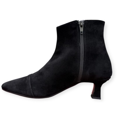 stivaletto Giuly in camoscio nero