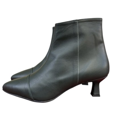 stivaletto Giuly in pelle verde