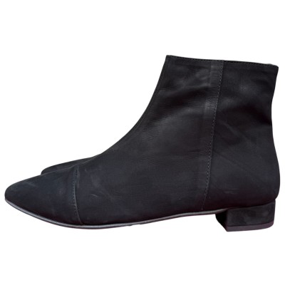 stivaletto Mimy in nabuk nero
