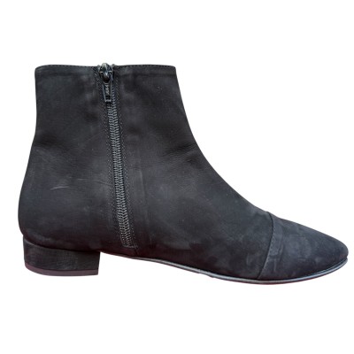 stivaletto Mimy in nabuk nero