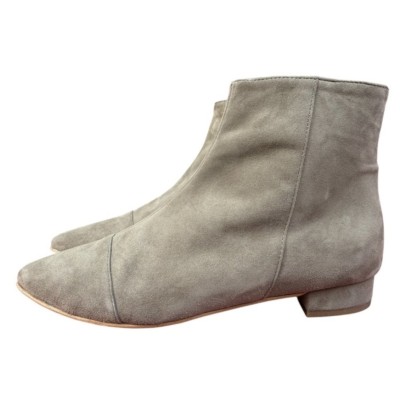 stivaletto Mimy in camoscio grigio