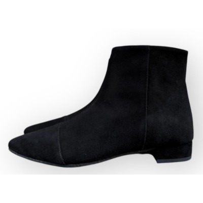 stivaletto Mimy in camoscio nero