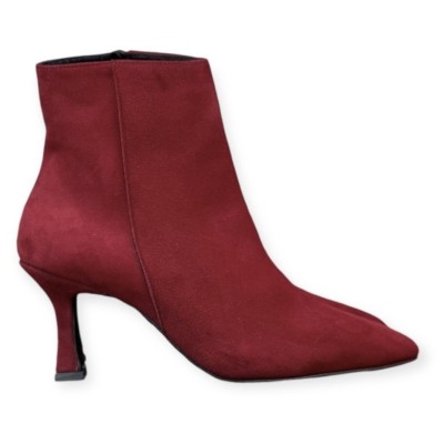 stivaletto Ariete in camoscio bordeaux