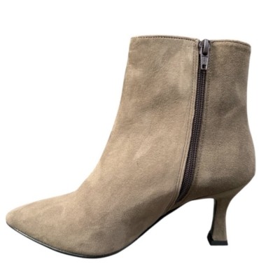 stivaletto Ariete in camoscio tortora