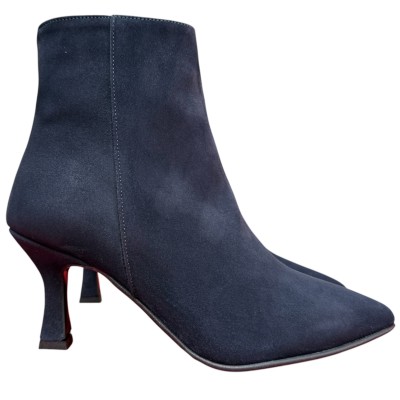 stivaletto Ariete in camoscio blu