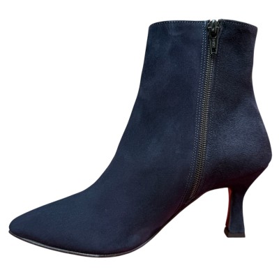 stivaletto Ariete in camoscio blu