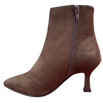 stivaletto Ariete in nabuk cioccolato