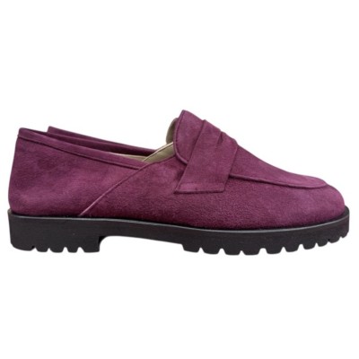 mocassino Holly in camoscio bordo