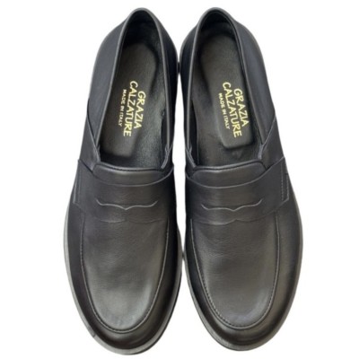 mocassino Holly in pelle nero