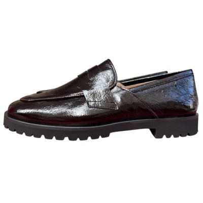 mocassino Holy in vernice bordeaux
