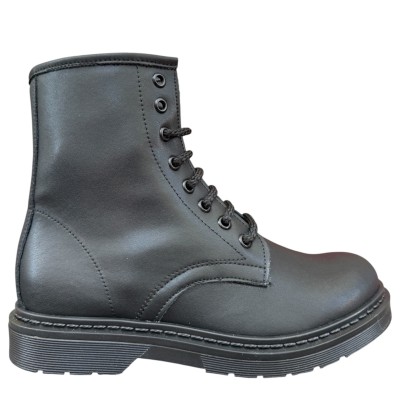 anfibio Genny in pelle nero