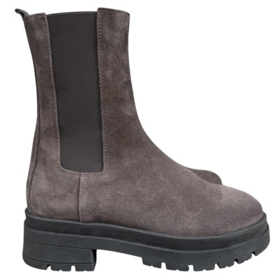 stivaletto Melissa in nabuk fango