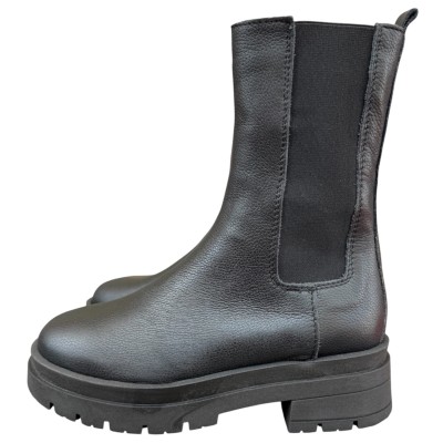 stivaletto Melissa in pelle nero