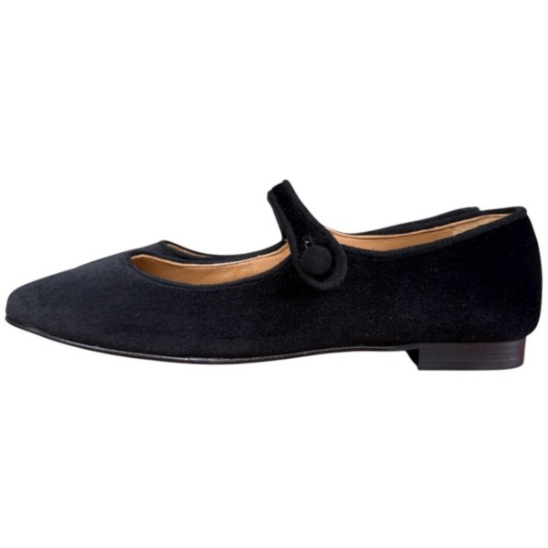 ballerina Chiara in velluto nero