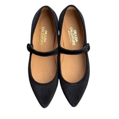 ballerina Chiara in velluto nero