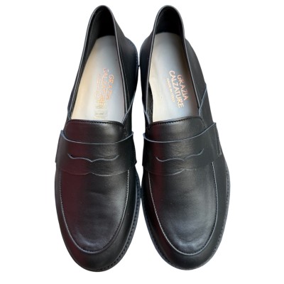 mocassino Benny in pelle nero