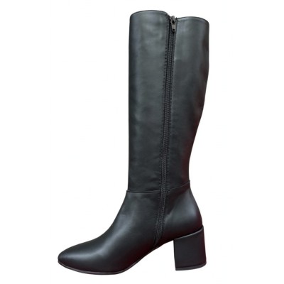 stivale Brenda in pelle nero