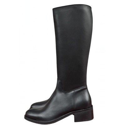 stivale Miky in pelle nero