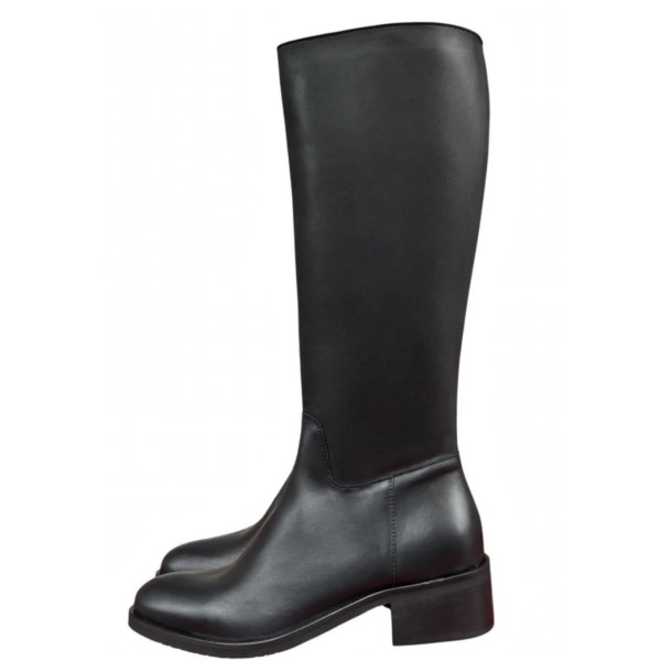 stivale Miky in pelle nero