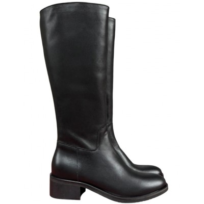 stivale Miky in pelle nero