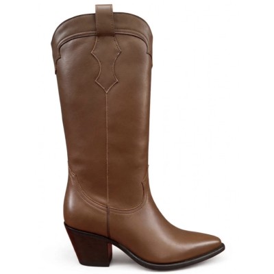texano Sara in pelle cuoio