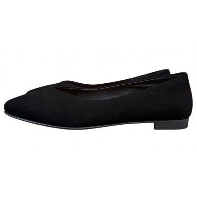 ballerina Vale in nabuk nero